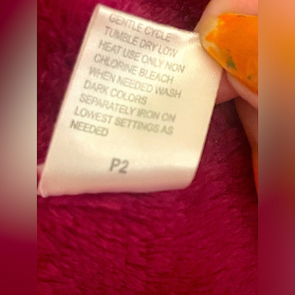 Miss Elaine velvet Warm Robe front pockets lounger/sleep midi plus size - Picture 3 of 5